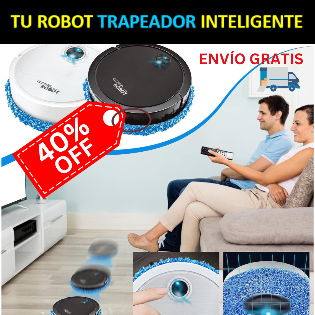 Trapibot™ Tu Robot Limpiador y Trapeador Inteligente