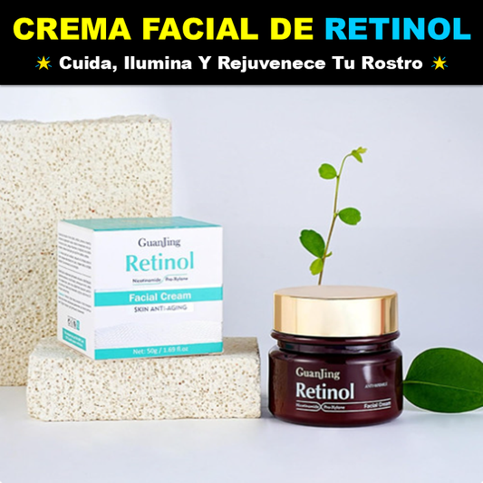 ✨ Crema Facial Rejuvenecedora de Retinol. 30 Grs.