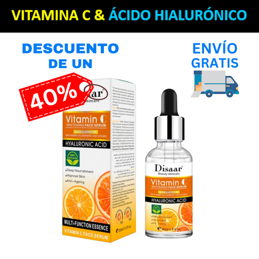 Sérum de Vitamina C con Ácido Hialurónico