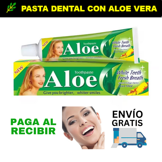 Pasta Dental Blanqueadora con Aloe Vera AloeWhite™