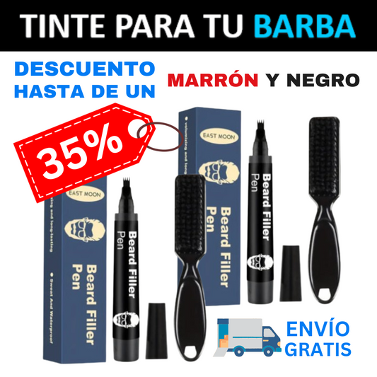 Combo 2 Tintes para Barba Negro BarbaFit